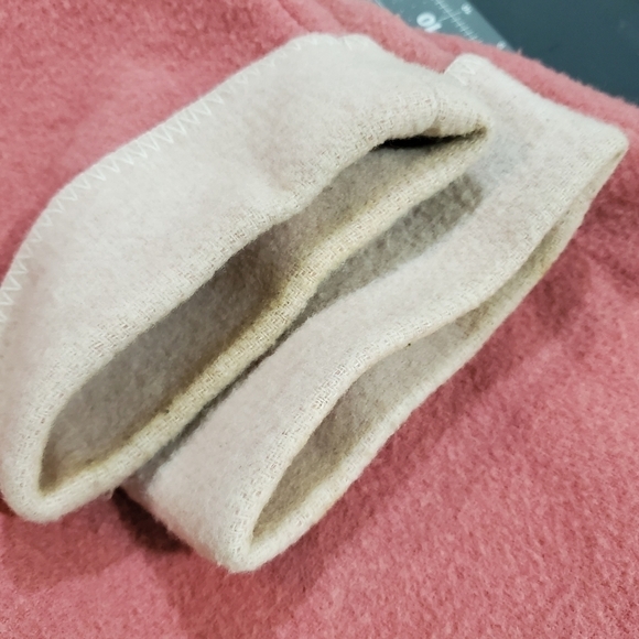 Boutique Europa Wool Blend Pink Warm Winter Hooded Jacket Coat Size Medium - Picture 9 of 9